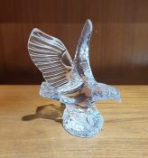 Waterford crystal model of an eagle, height approx. 17.5cm