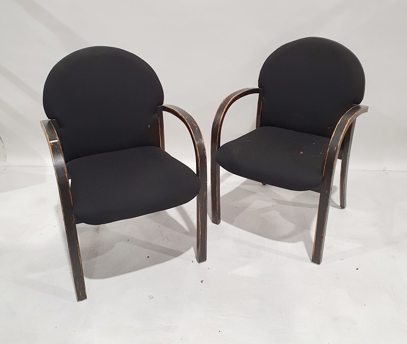 Set of four office chairs (4)