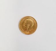 George V half-sovereign 1914