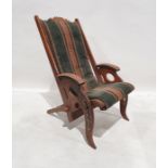Anglo-Indian campaign chair in the manner of Herbert McNair (1868-1955) Condition ReportSurface
