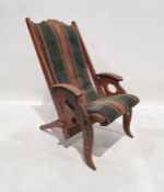 Anglo-Indian campaign chair in the manner of Herbert McNair (1868-1955) Condition ReportSurface