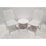 Alan Turville for Hille circular table and two chairs (3)