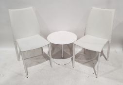 Alan Turville for Hille circular table and two chairs (3)