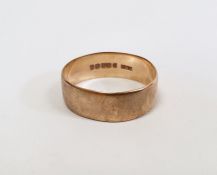 9ct gold wedding ring, approx. 3g CHANGED TO 9CT