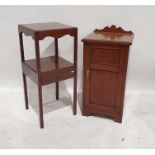 Two-tier stand and a pot cupboard (2)