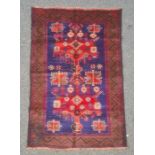Old Baluchi rug, 125cm x 85cm