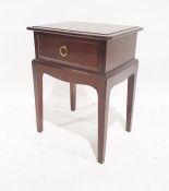 Stag Minstrel single drawer bedside chest