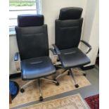 Two Dauphin office chairs (2)