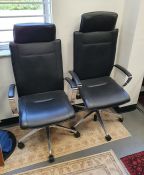 Two Dauphin office chairs (2)