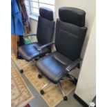 Two Dauphin office chairs (2)