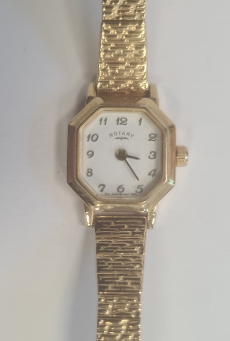 Lady's Rotary wristwatch, stainless steel, numbered to reverse LB00764/29 (12349), waterproof, - Image 2 of 3