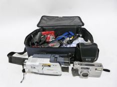 Sony video camera recorder, Handycam vision and various other electrical accessories