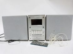 Sony CD player and music station speakers
