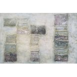 Brenda Herth  Mixed media "Mineral Elements", limited edition, signed in pencil and titled in the