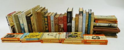 Quantity of books including Earle Stanley Gardner "The Case of the Angry Mourner 1959", Penguin