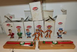 Kellogg's collectables to include seven ceramic figures in their original Wade boxes, to include