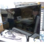 50 inch Sony flatscreen television, Model KDL-50WG663 (No remote control)Condition ReportModel No.