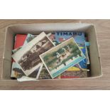 Collection of 150+ postcards (1 box)
