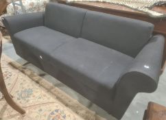 ******** WITHDRAWN ******** Pol 74 sofa bed in black upholstery *********** WITHDRAWN**********