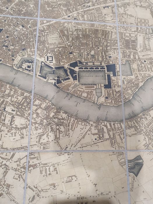 **** WITHDRAWN ***** Reproduction C & J Greenwood  'Map of London from an actual survey made in - Image 19 of 24