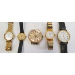 Quantity of lady's and gentleman's wristwatches including Timex, Accurist, Avia, Sekonda, etc