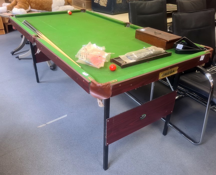 Folding pool/snooker table, 180cm long