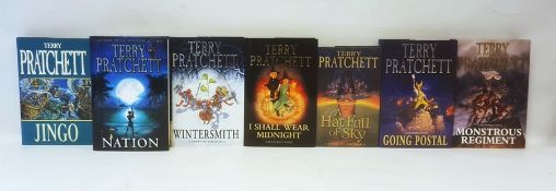 Pratchett, Terry  "Nation" (2 copies), "Wintersmith", "I Shall Wear Midnight", "A Hatful of Sky", "