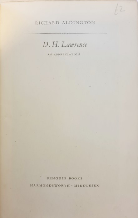 Lawrence, D H  "The First Lady Chatterley", Dial Press, New York 1944, green cloth with blindstamped - Image 3 of 15