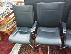 Two Dauphin office swivel chairs (2)