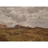 John Alfred Haggis (1897-1968) Oil on canvas Grassington Moor, signed lower left, 44.5 x 60cm
