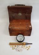 Victorian parquetry box, The Castle Book of the Standard Vanguard and various other assorted items
