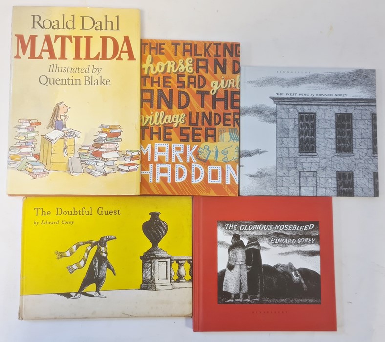 Dahl, Roald " Matilda" ills by Quentin Blake, Jonathan Cape 1988, no inscriptions, red cloth, slight