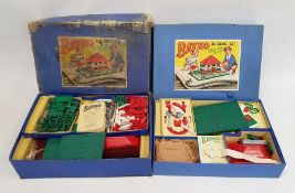 Two Bayko building sets (2)
