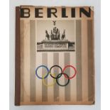 1936 Berlin Olympics programme, various other 1930's German brochures and other items