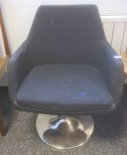 Black office swivel chair