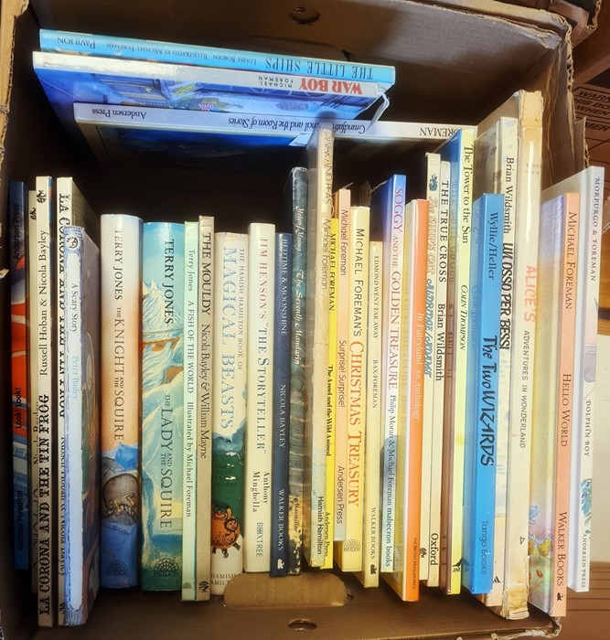 Quantity of modern childrens books to include Shirley Hughes, John Burningham, Quentin Blake,