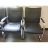 Two Dauphin office chairs (2)