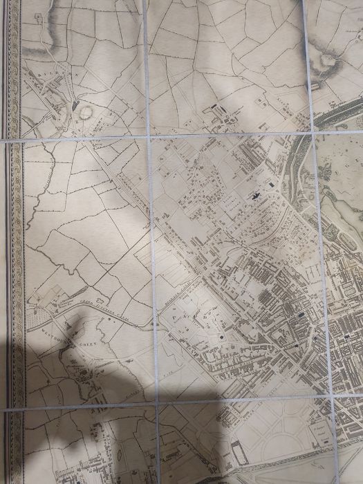 **** WITHDRAWN ***** Reproduction C & J Greenwood  'Map of London from an actual survey made in - Image 16 of 24