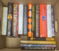Quantity of modern firsts, some signed, to include Beryl Bainbridge, Pat Barker, Cathy Riechs,
