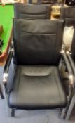 Two Dauphin office chairs (2)