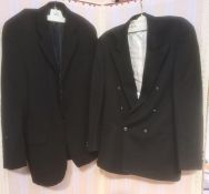 Various gentleman's blazers and jackets, and whites, shorts, etc. some labelled Gieves (2 boxes)