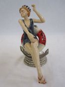 Peggy Davies ceramics 'Marilyn Monroe "Playmate"', no 132, 21cm high