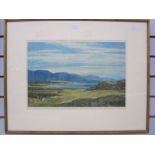 David Young Cameron (1865-1945) Colour print "Far Feochan", signed in pencil lower right, 33cm x