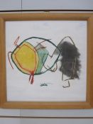 Alison Murray (20th century) Artist's proof  Abstract scene, signed in pencil lower right and