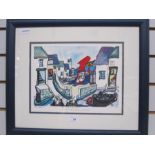 Celia Duncan  Limited edition print  "The Pilchard, Pirate and Picasso", no.4/500, dated 2003, 24.