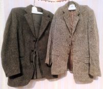 Assorted gentleman's vintage tweed coats and jackets (1 box)Condition ReportSizes vary between