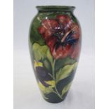 Moorcroft Amaryllis tapering vase, marked to base, 25.5cm high  Condition ReportTo naked eye