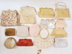 Vintage and later beaded evening bags (1 box)