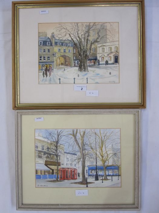 Brenda Warren Watercolour  "Montpellier, Cheltenham", signed lower left, 16.5cm x 24.5cm  E