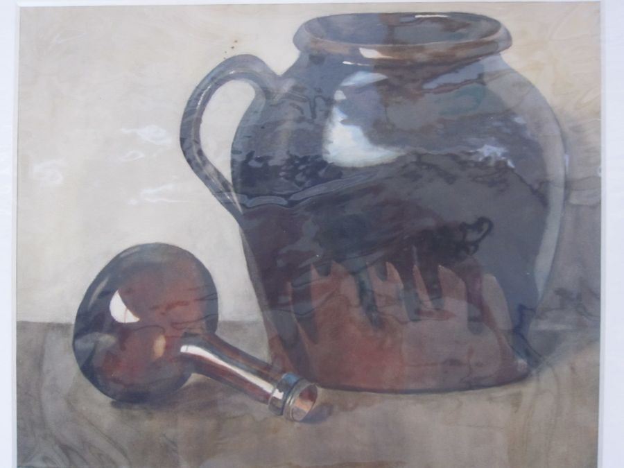Frances Mary Towers (early 20th century school)  Watercolours Various still life studies, wine - Image 7 of 8
